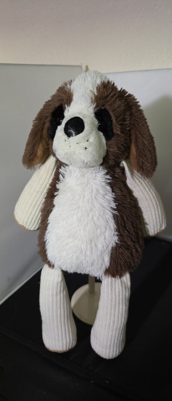 Scentsy Buddy Patches Puppy Plush Stuffed Animal St. Bernard 14” With Scent Pak